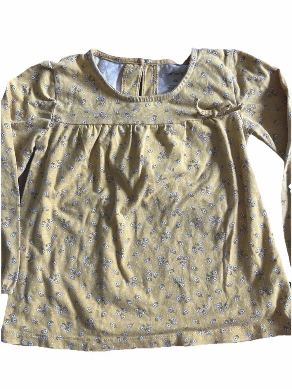 Carter's Yellow Floral toddler girls Top